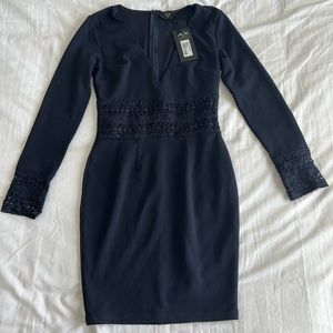 AX Paris long sleeve v neck dress
